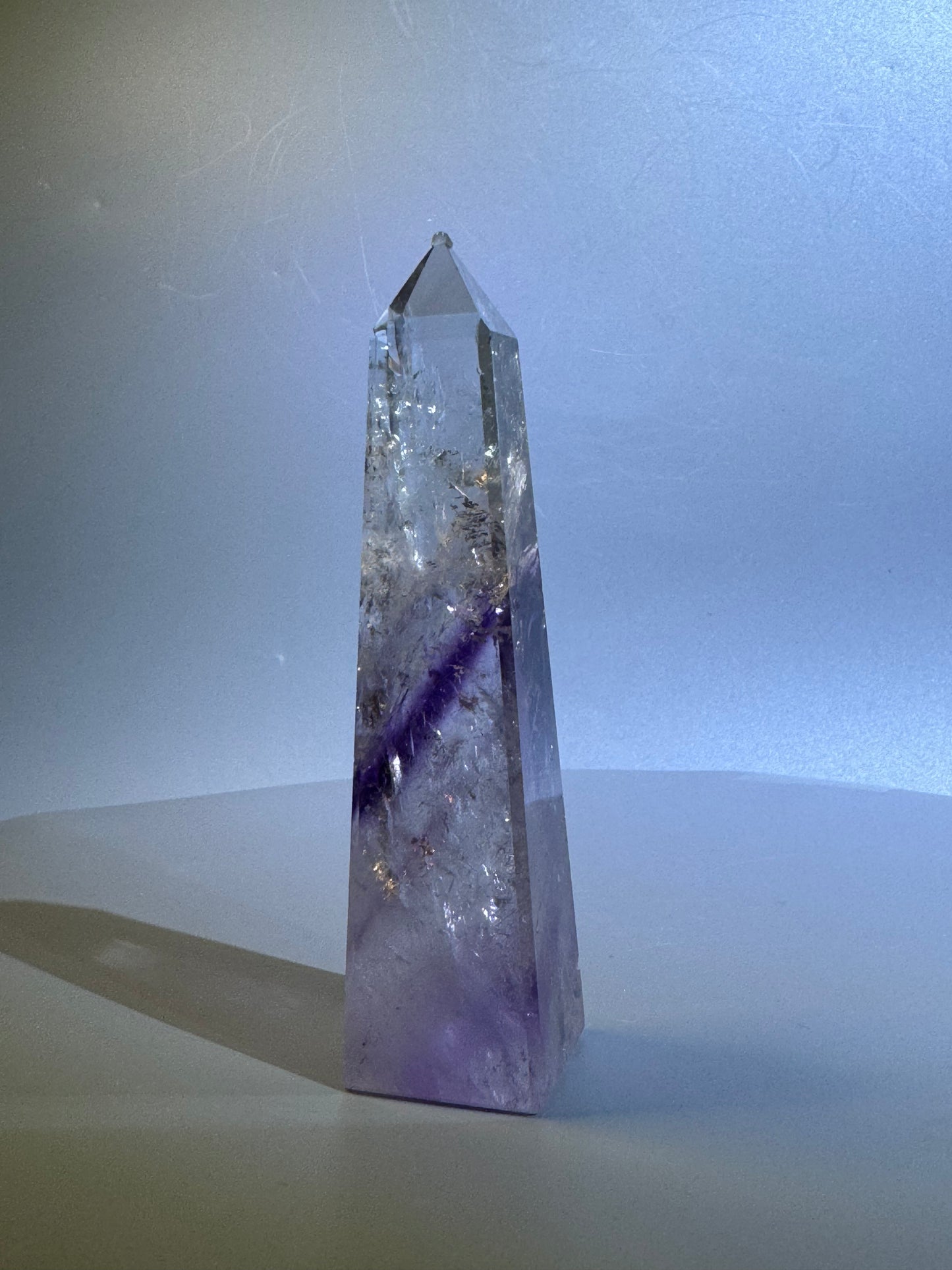 Exklusive Phantom Amethyst Spitze – 11 cm, 1A-Qualität