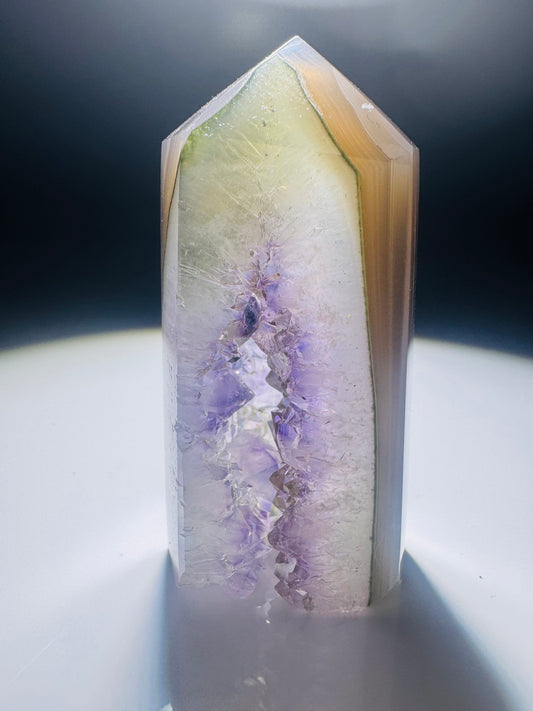 Amethyst Drusenspitze 6.1 cm – Funkelnde Kristalle aus Uruguay