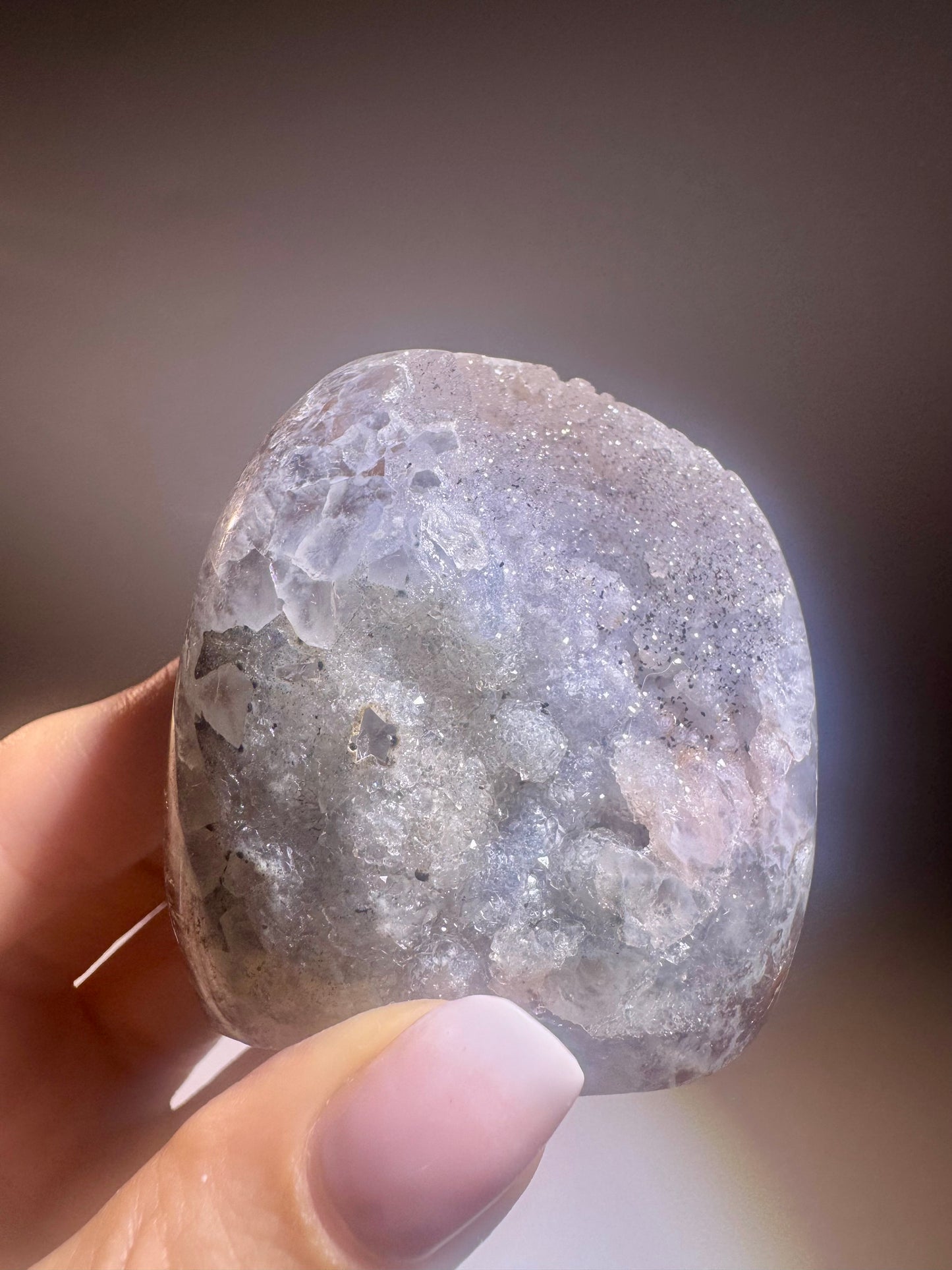 Galaxy Rainbow Amethyst aus Uruguay – 5 cm, 137 g · Doppelkristallisation 🌌💎