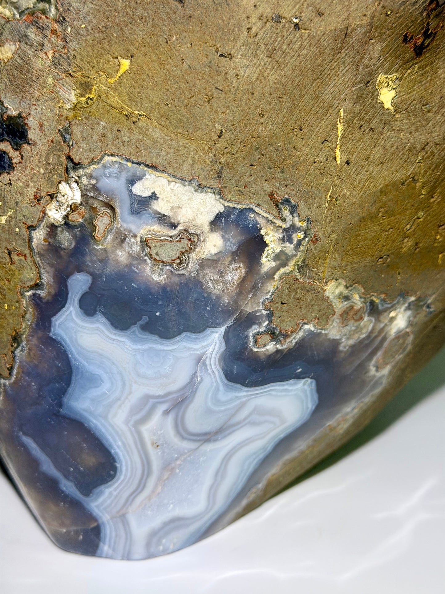 Amethyst Druse XXL aus Uruguay • 36 cm • 21,9 kg • Tiefviolette Kristalle