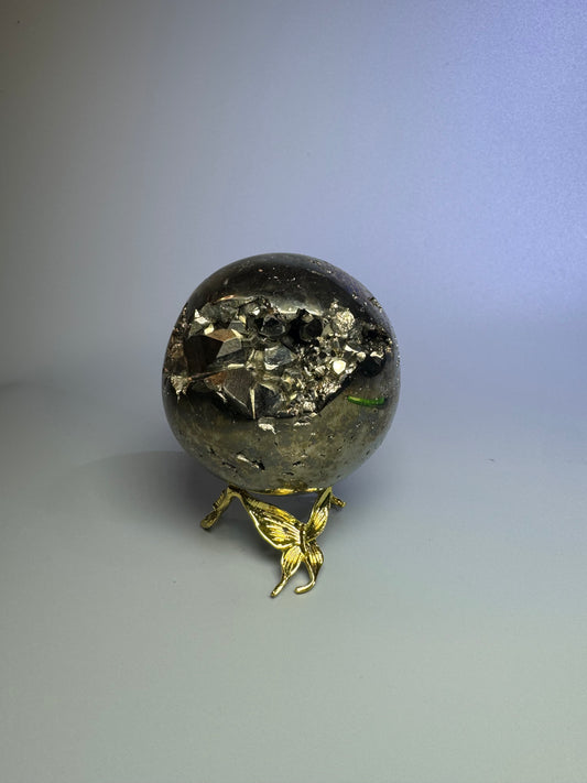 Pyrit Kugel - 6cm, 516g