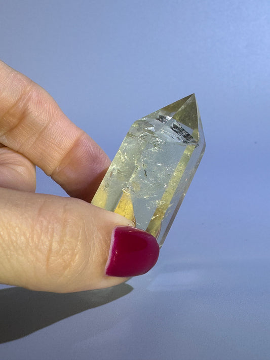 Mini Citrin Spitze - 4.3cm