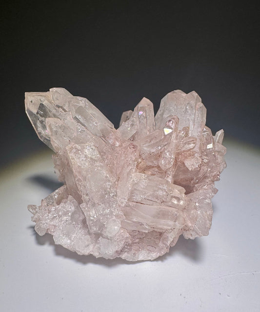 Schöner Pink Lemurian Cluster 💖 - 5.5cm