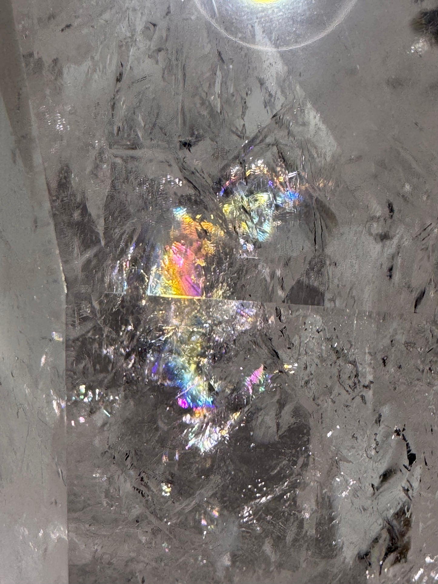 Riesiger, extraklarer Bergkristall / Lemurian in Museumsqualität – 23,5 cm Spitze, 3,8 kg – 1A-Unikat aus Brasilien