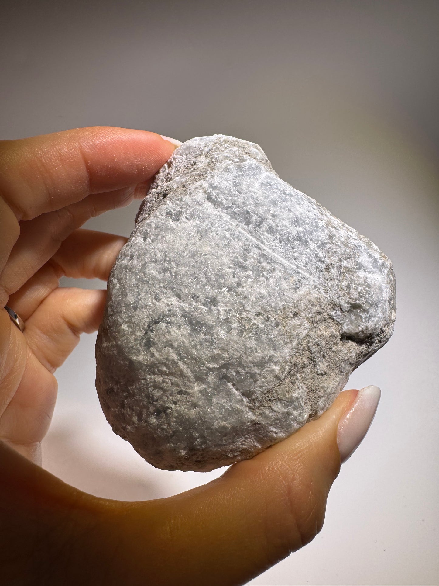 Celestin Stufe aus Madagaskar 💎 Klar & funkelnd ✨ Museumsqualität 7.7 cm