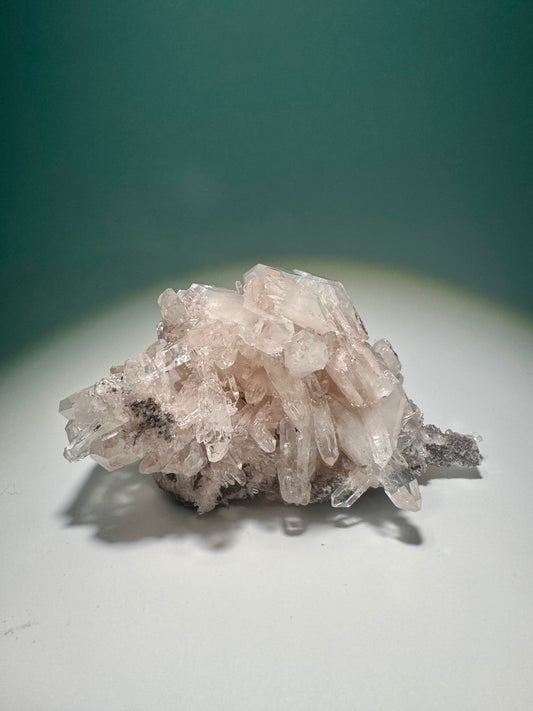 Grosse sehr schöne Rosa Lemurian Stufe 💖 - 9cm, 187g