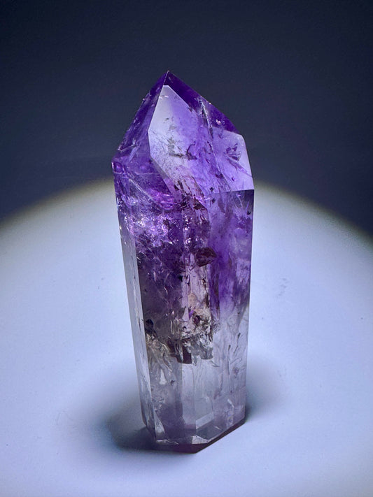 Bezaubernde sehr hochwertige klare Phantom Ametrin Spitze ✨💜 - 8.5cm, 99g