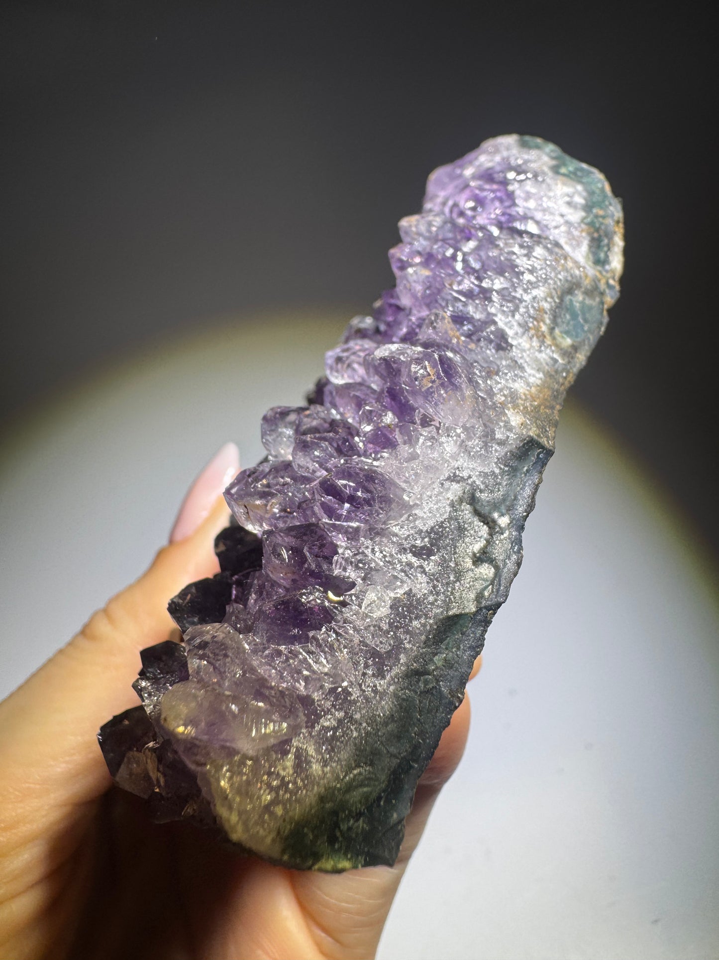 Edle Uruguay Amethyst Druse 10,5 x 7,5 cm – 284 g