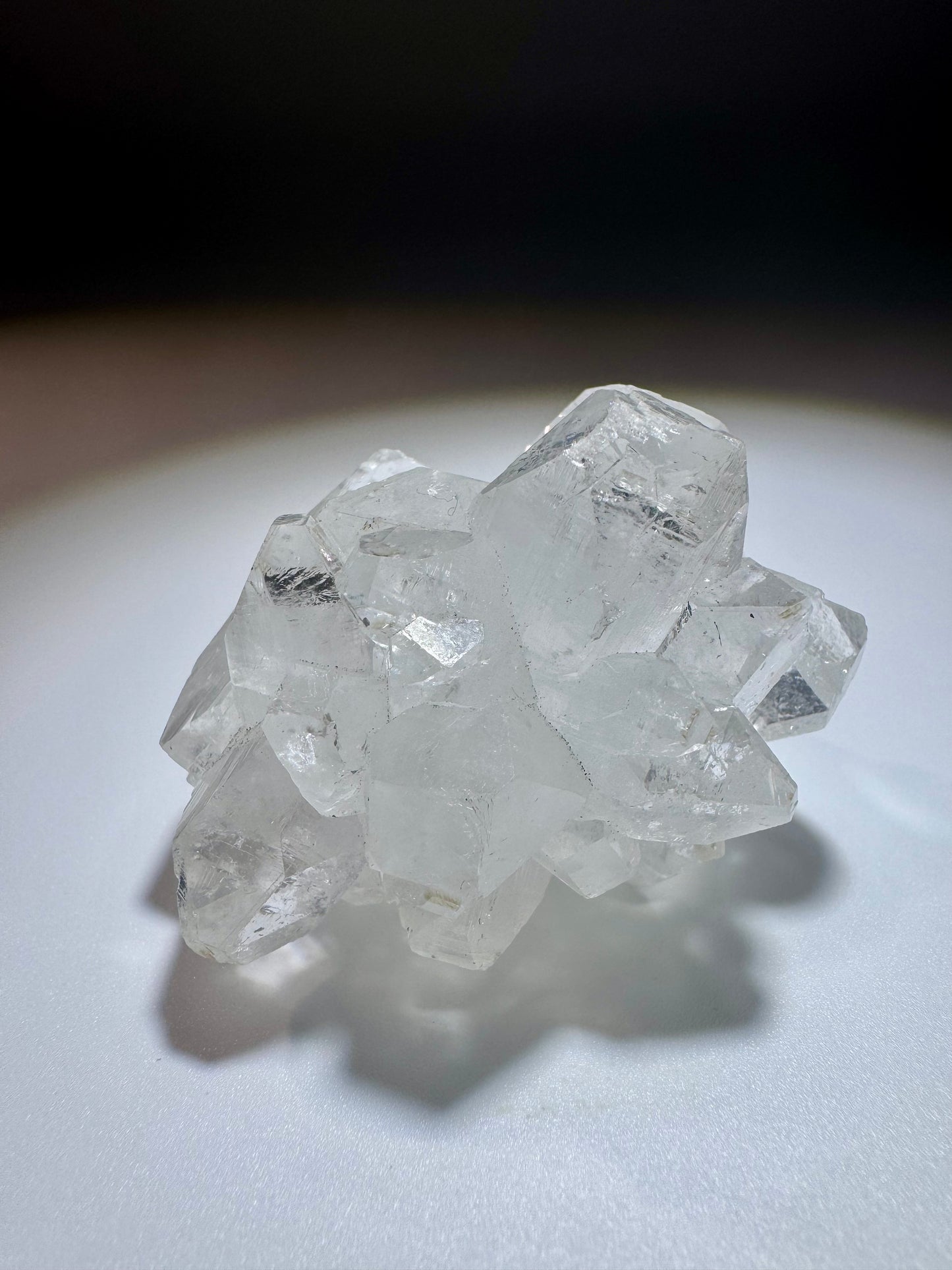 Wunderschöner Diamond Apophyllit – 4x5cm, 75g aus Indien