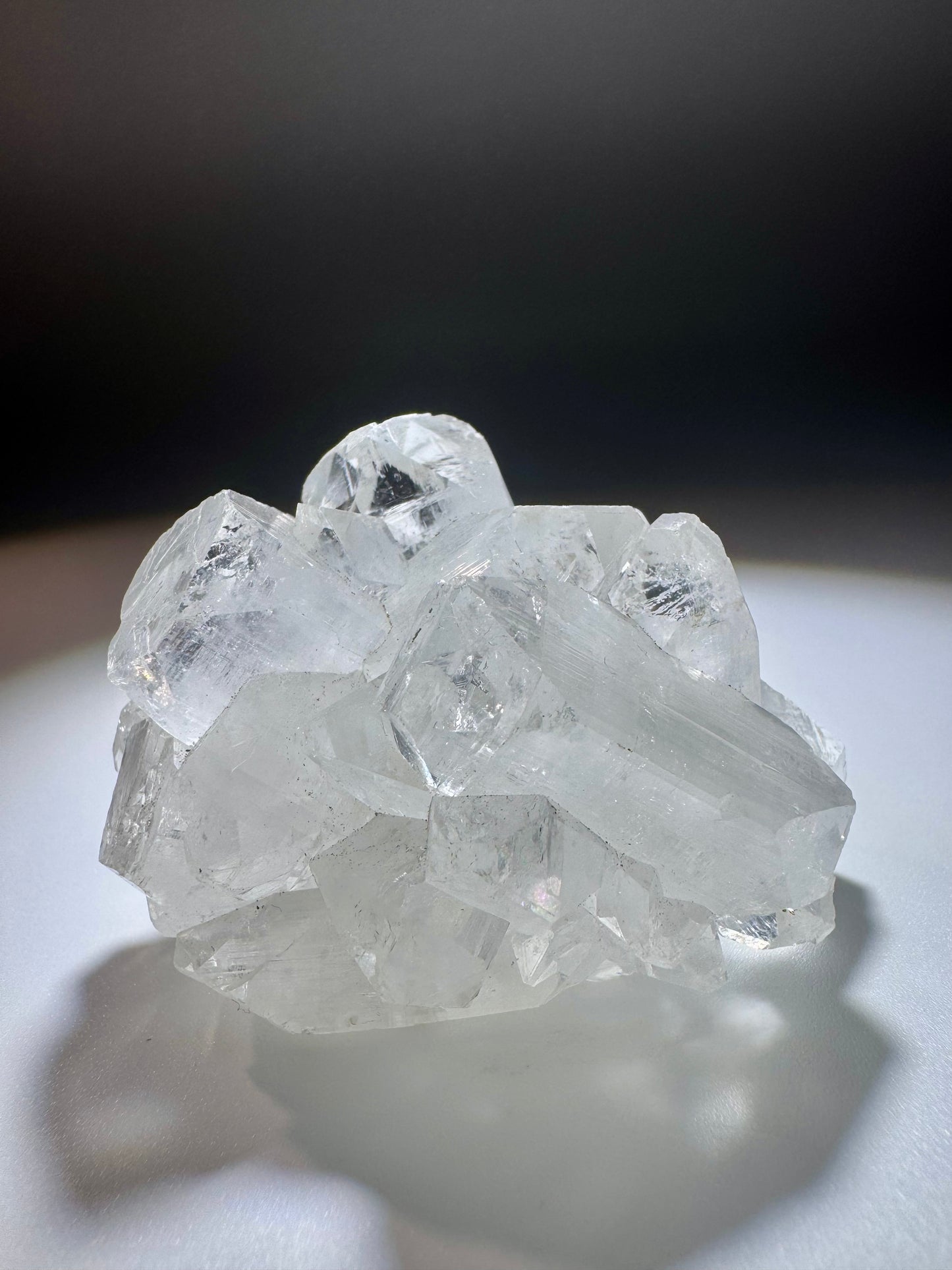 Wunderschöner Diamond Apophyllit – 4x5cm, 75g aus Indien