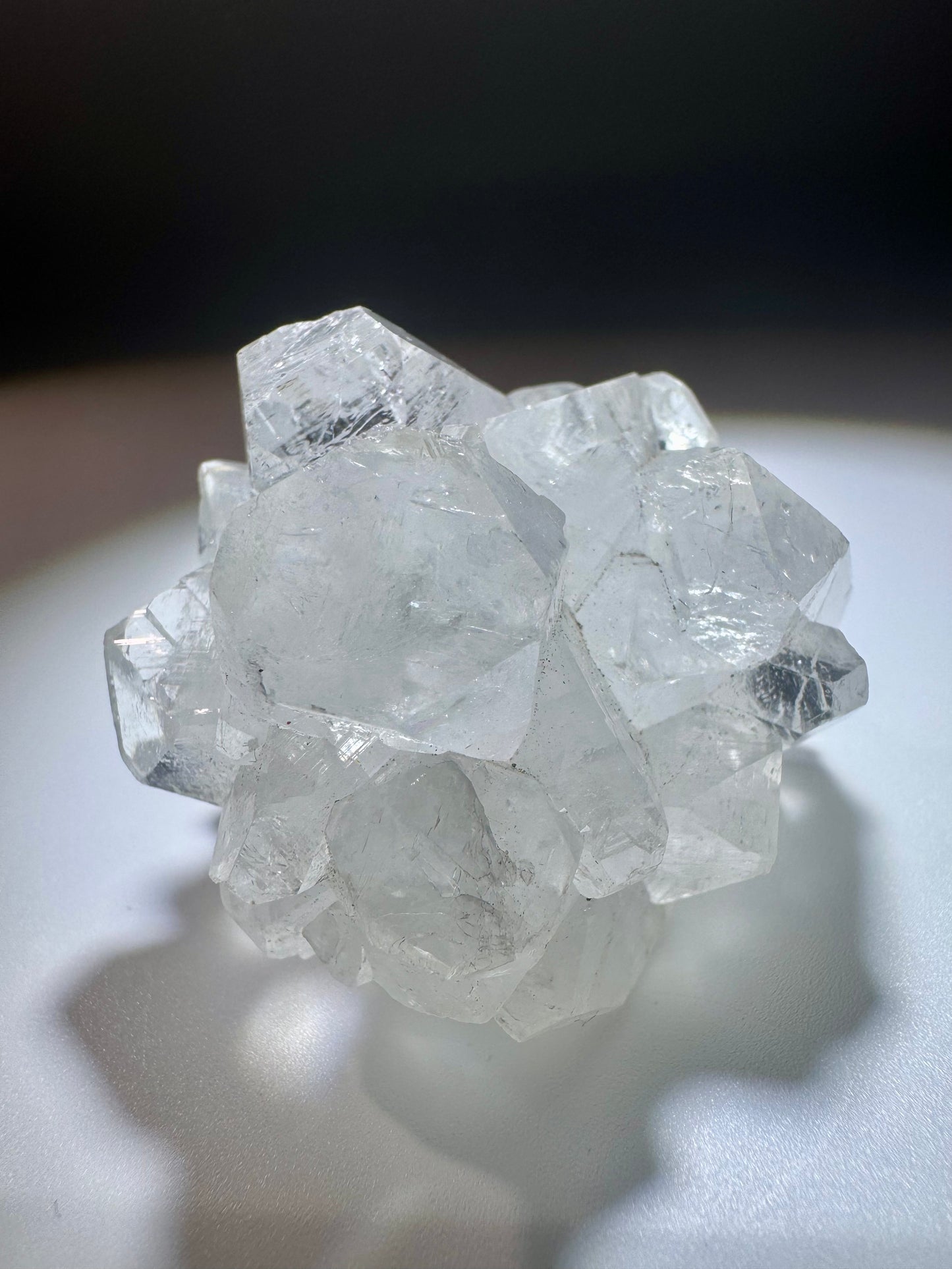 Wunderschöner Diamond Apophyllit – 4x5cm, 75g aus Indien