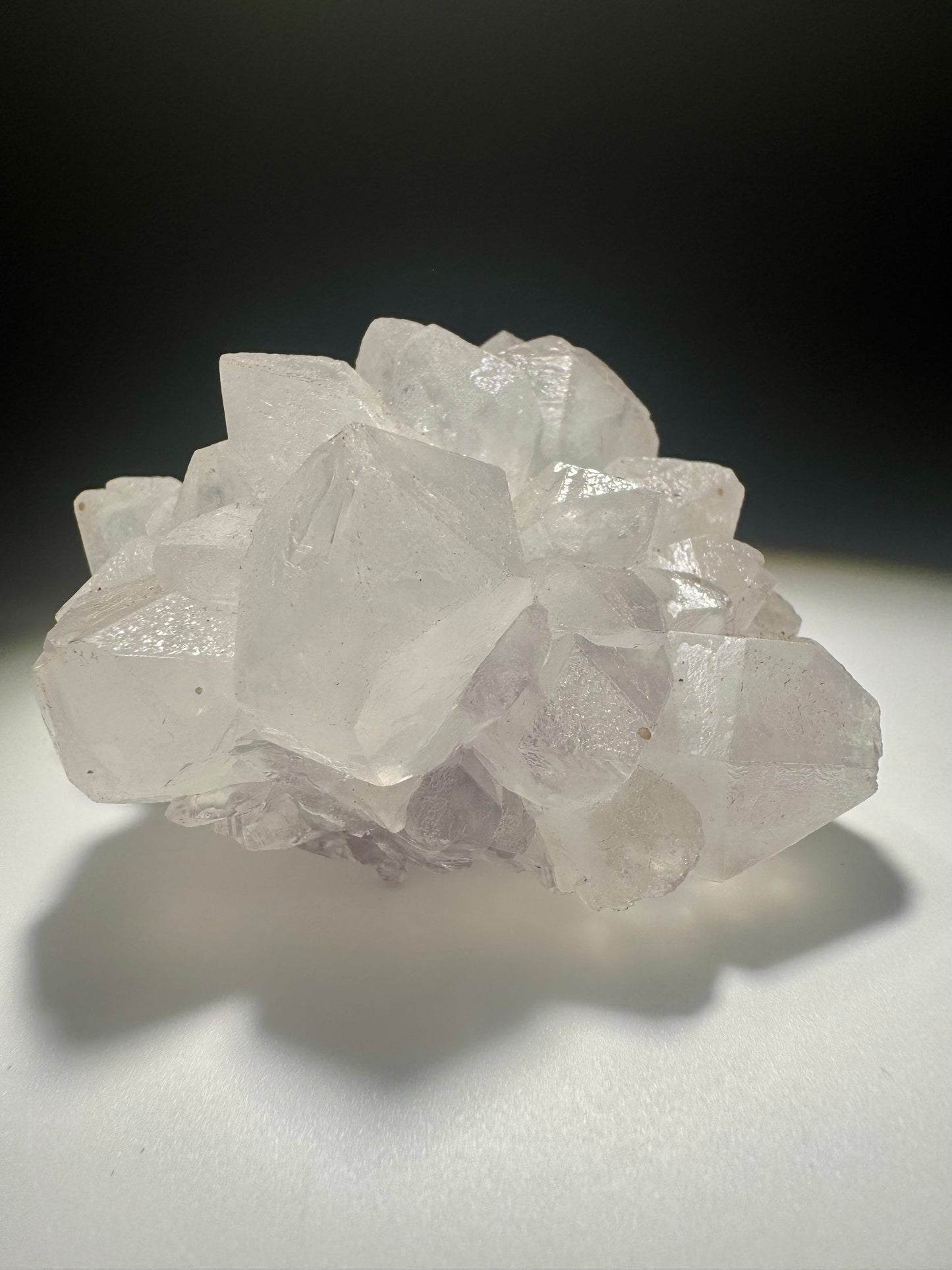 Exklusive Quarzblüte 7.3cm – Stalaktit Unikat aus Uruguay | Weiss & Transparent | Edelstein Raritä