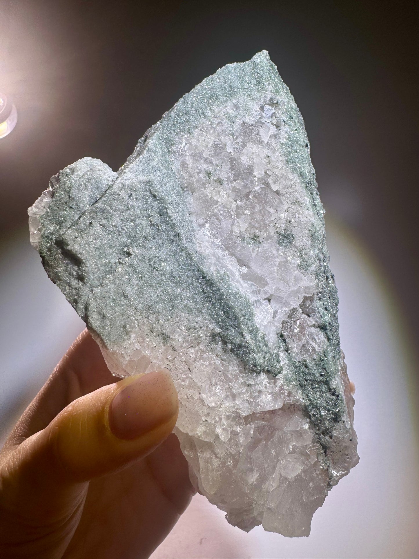 Exklusiver Himalaya Kristallstufe 💎 extra klar in Museumsqualität – 802g, 15.5x9.5cm