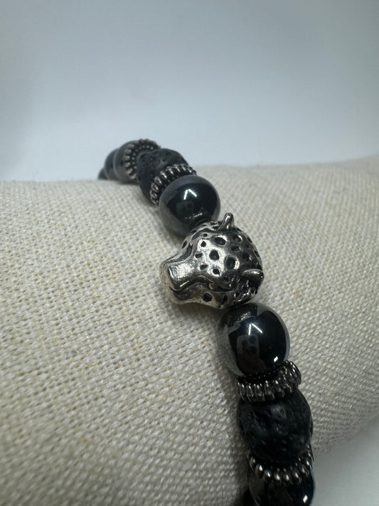 Exklusives Hämatit Armband - 16cm