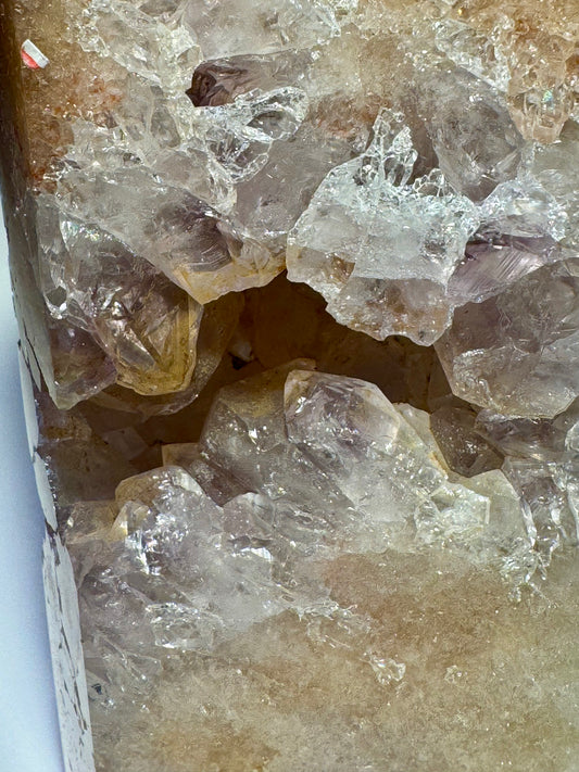 Grosse Pink Amethyst Spitze – zart, funkelnd & kraftvoll 💖 - 13cm, 528g