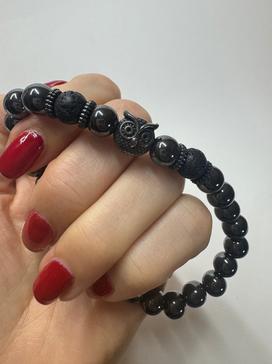 Hämatit Armband - ca. 20cm