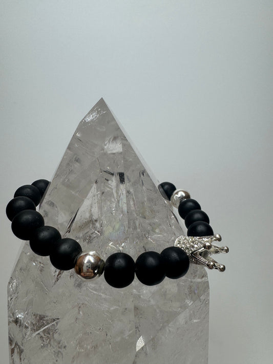 Stylishes Onyx-Armband 👑