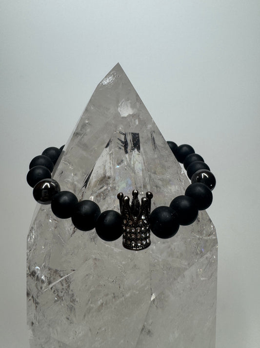 Stylishes Onyx-Armband 👑
