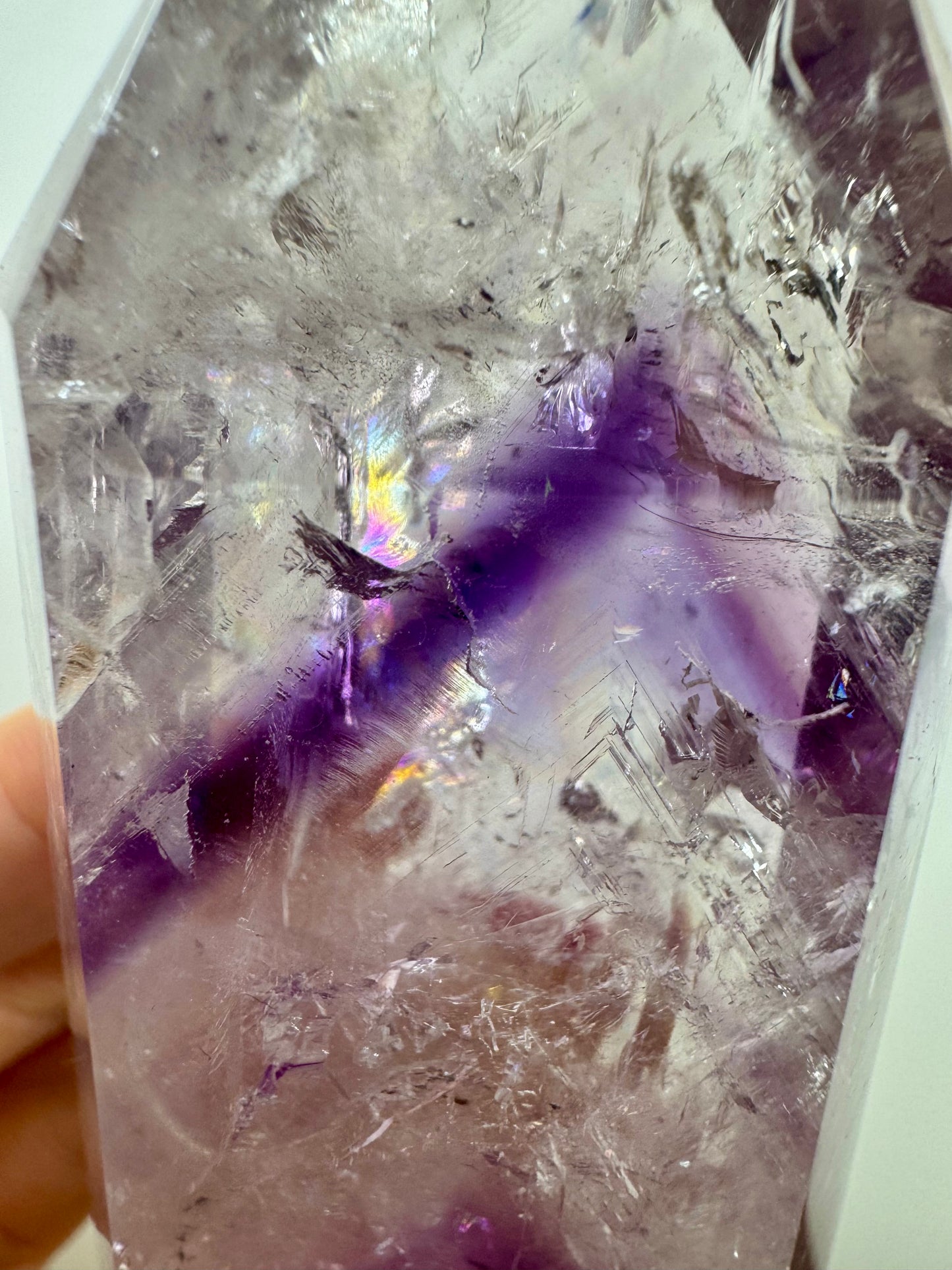 Bezaubernder Phantom Amethyst - 8.7cm, 158g