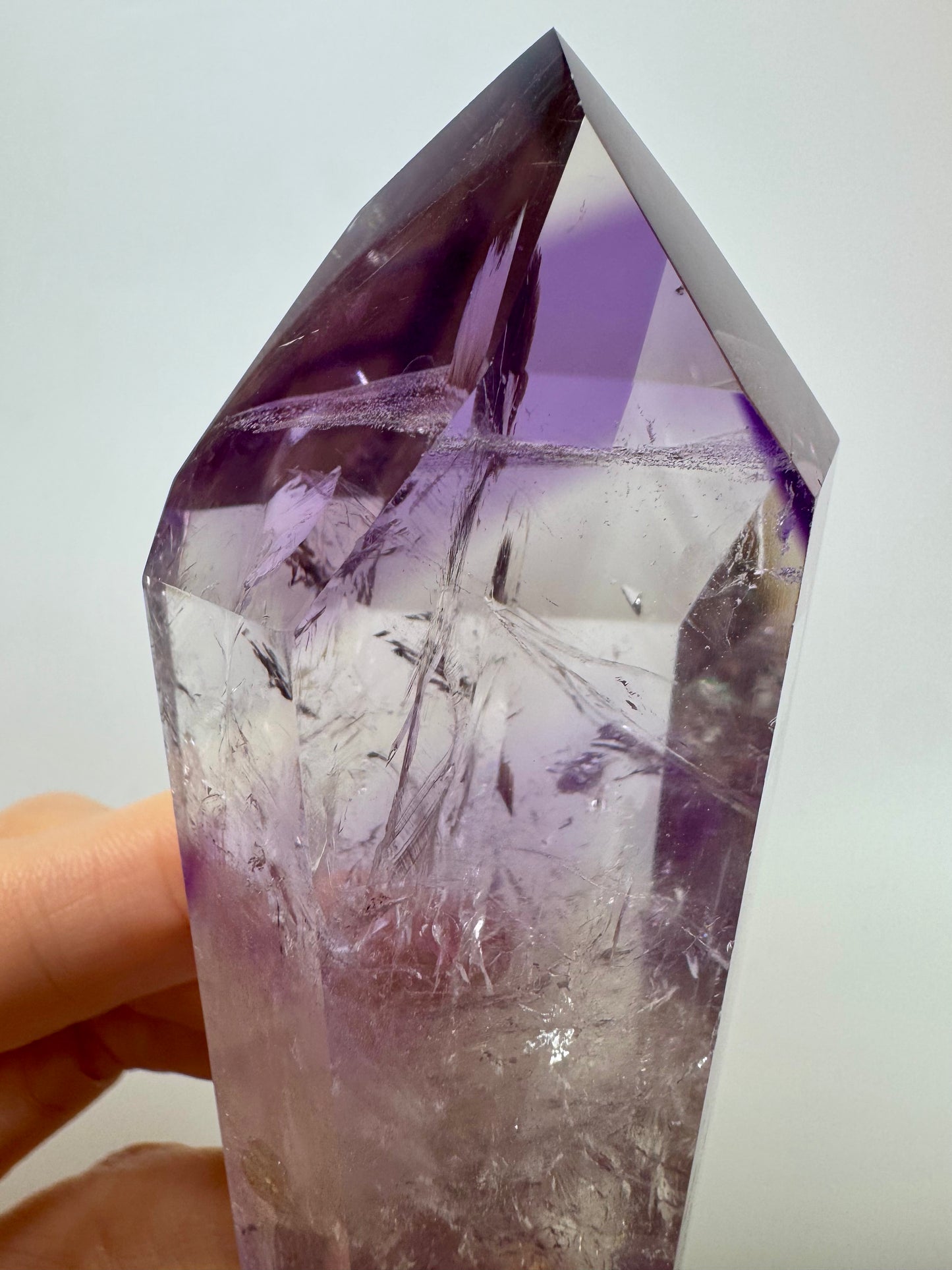 Phantom Amethyst (extra klar) - 11cm, 186g