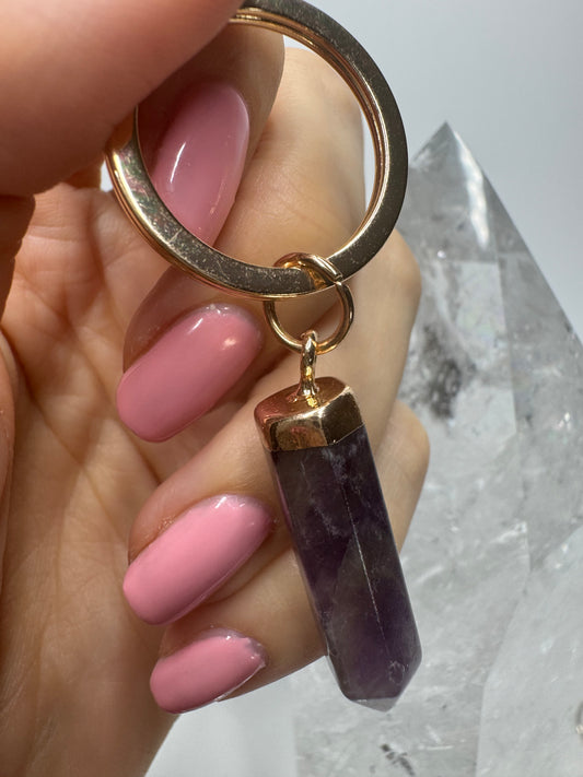 Exklusiver Amethyst-Schlüsselanhänger 💜🔑