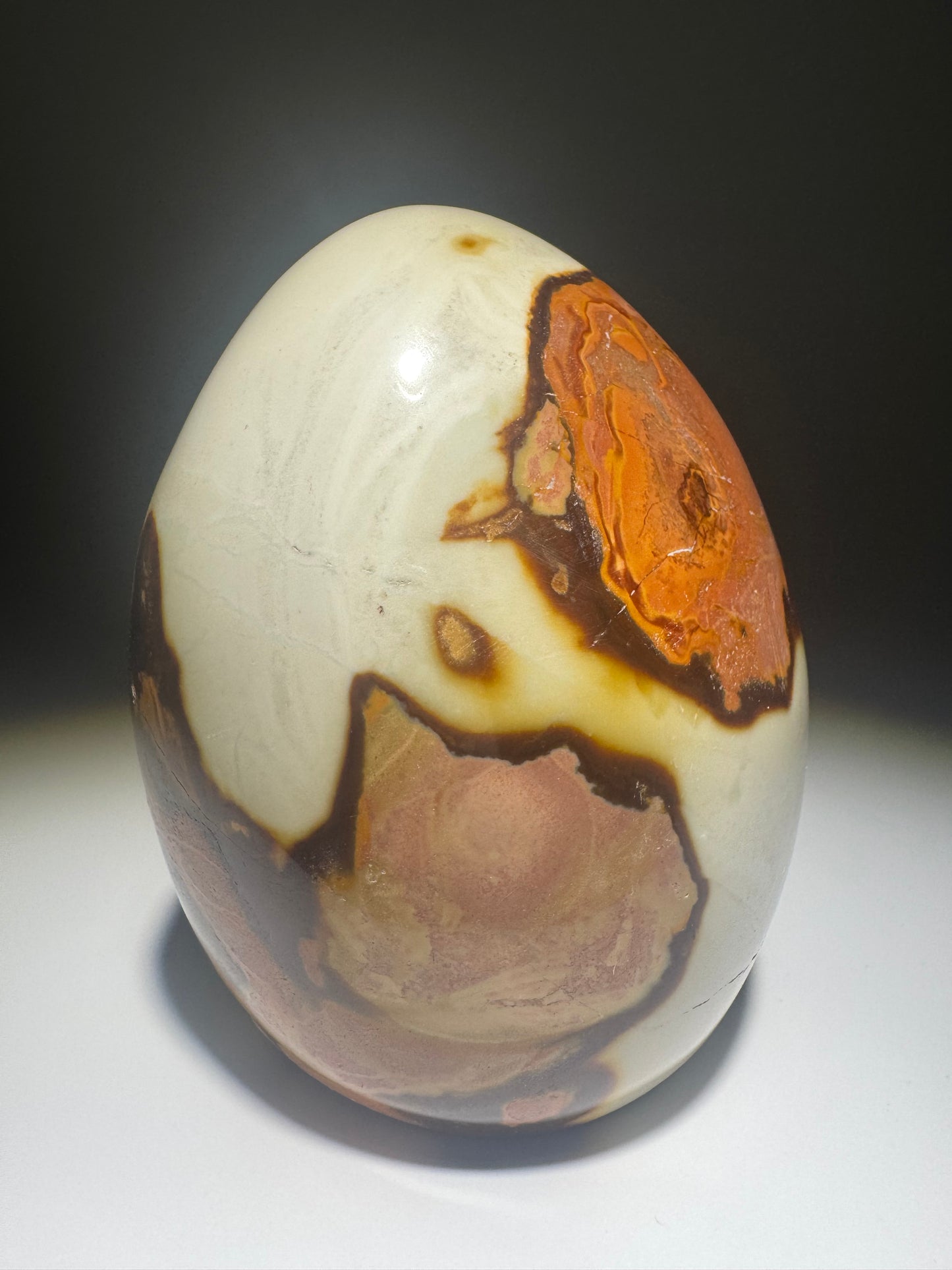 Polychrome Jaspis 8,6 cm – kräftige Farben aus Madagaskar 🪨