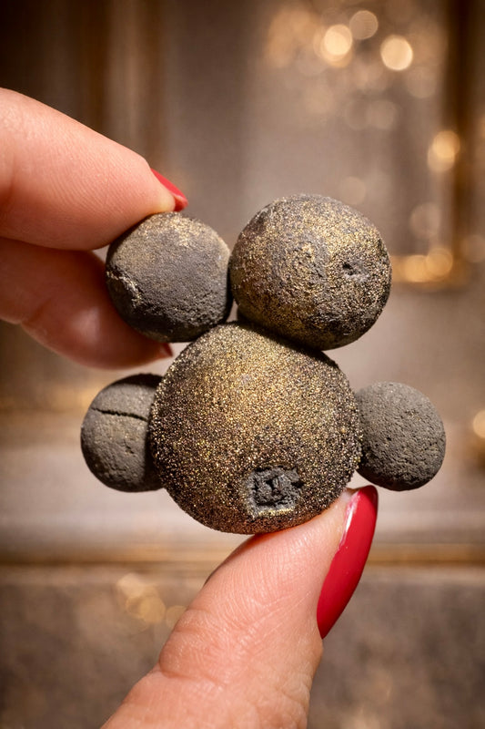 Museumswürdige Chalkopyrit Kugel aus Hubei · Natürlicher Mineral-Edelstein mit metallischem Glanz