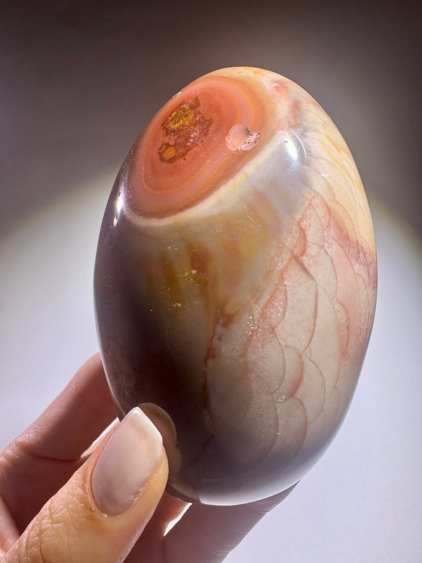 Polychrome Jaspis Madagaskar 428g