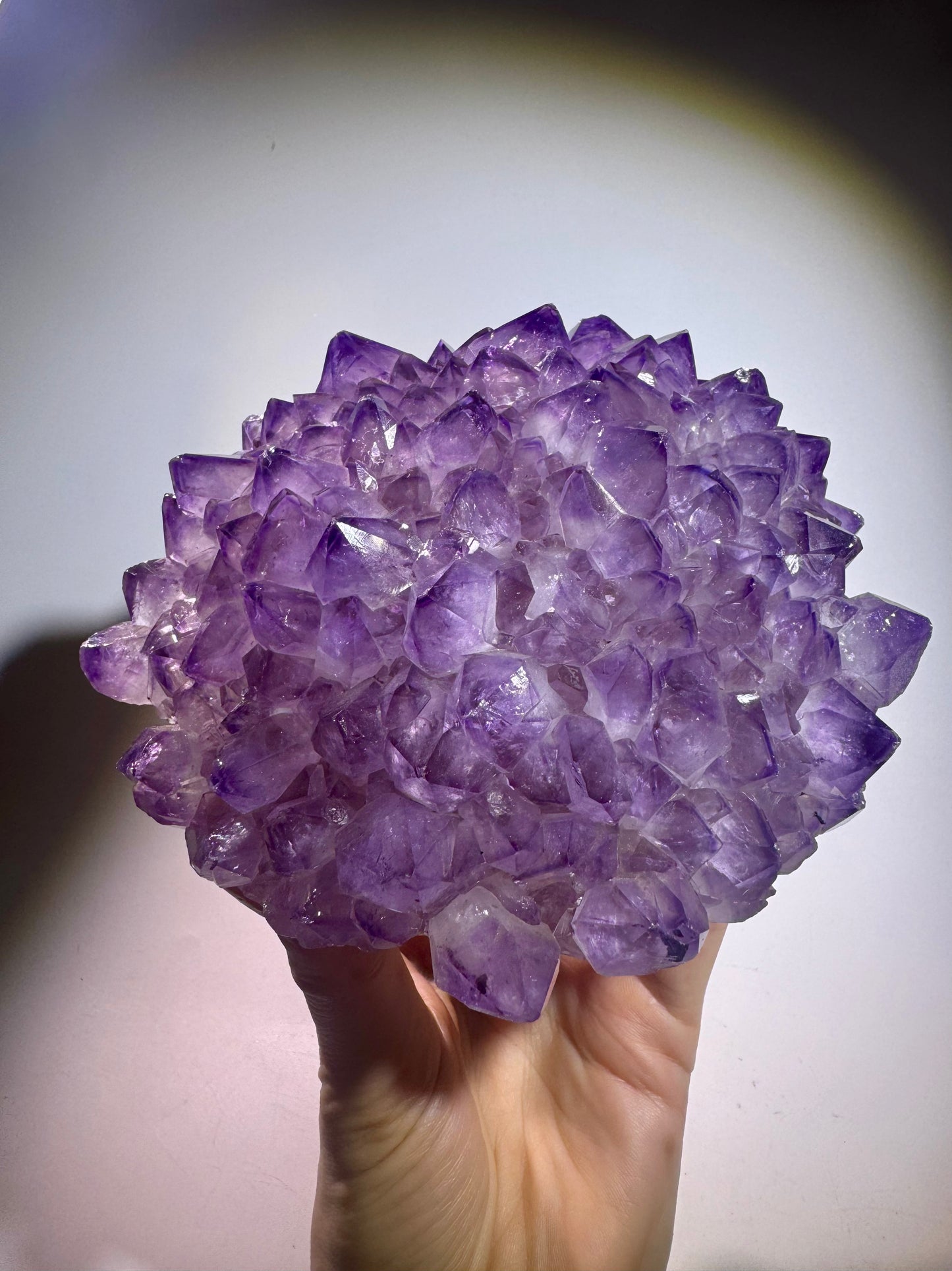 Riesige Amethyst Stalaktit Blüte 14.5cm – Edelstein Unikat 1A Qualität