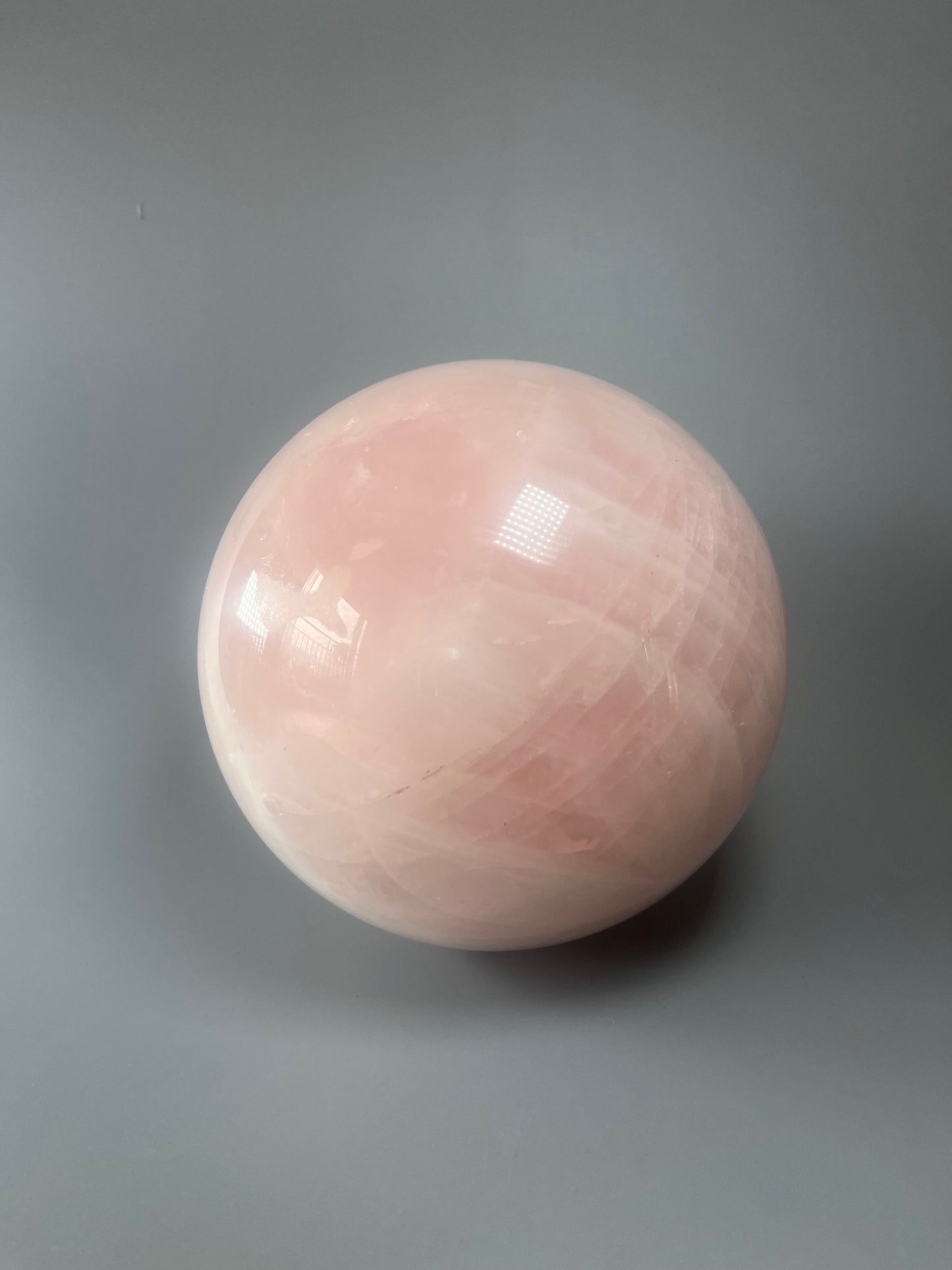 Rosenquarz-Kugel 15 cm – 1A-Qualität – Brasilien – 5,3 kg