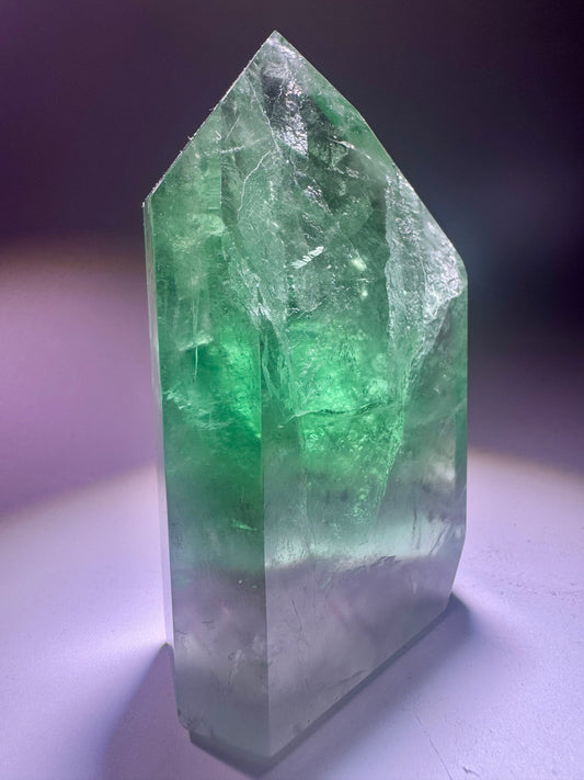 Seltene Fluorit Rarität mit Regenbogen – Brasilien