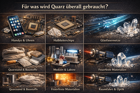 Quarz & Bergkristall – Unverzichtbar für Medizin, Technik & Alltag