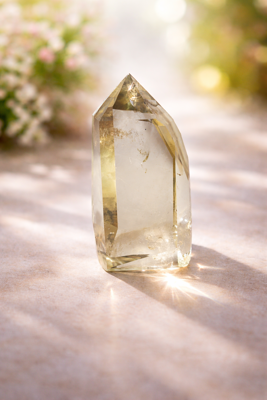 Citrin Spitze (extra klar) - 8cm, 148g