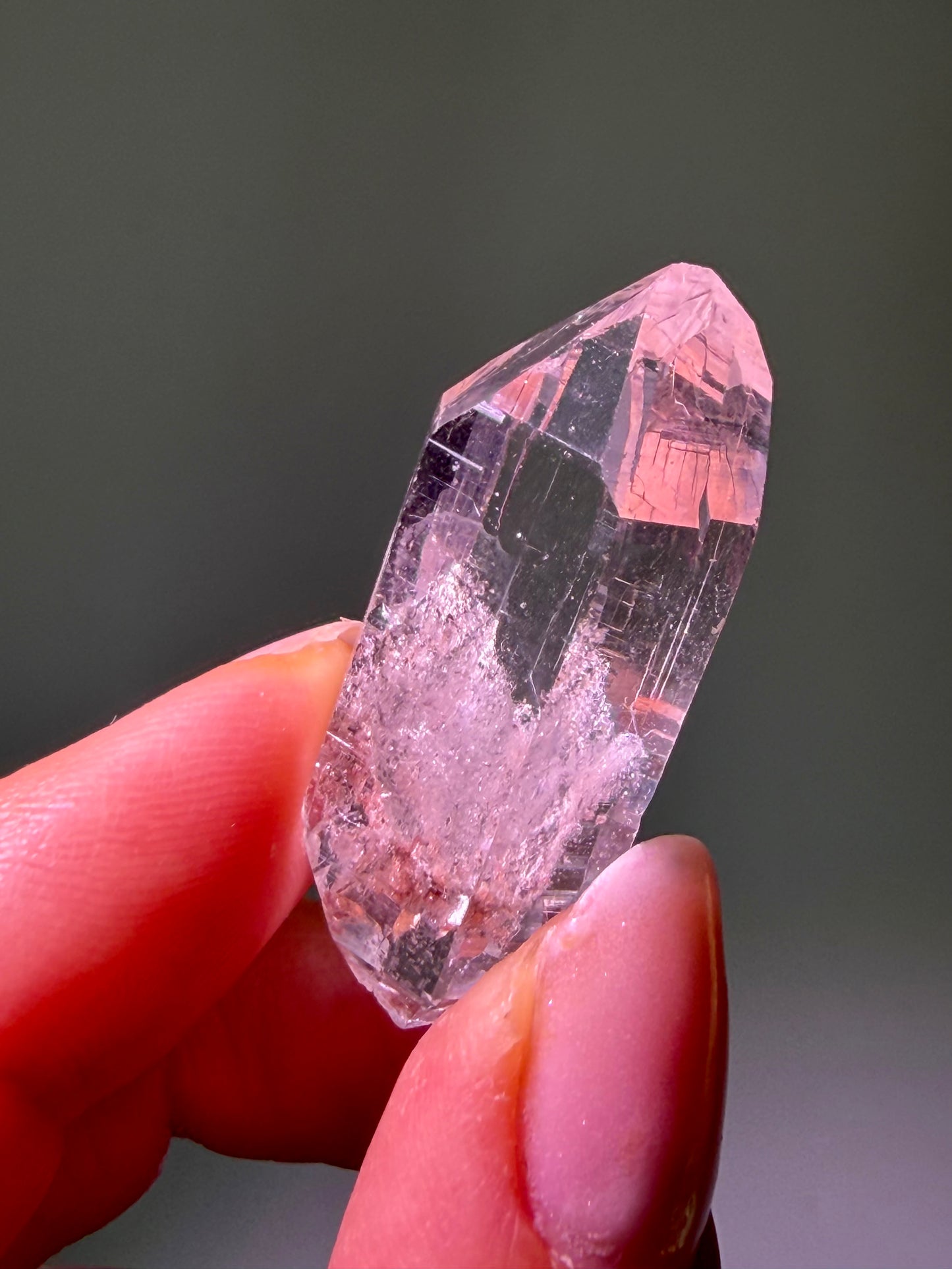 1. Himalaya Quarz Spitze – Premium Clear Quartz aus dem Hochgebirge | 3,5 cm