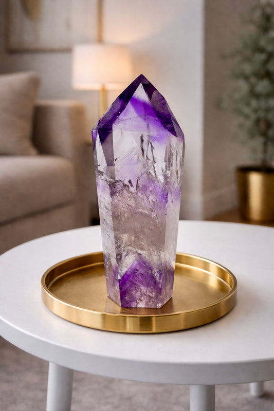 Phantom Amethyst (extra klar) - 11cm, 186g
