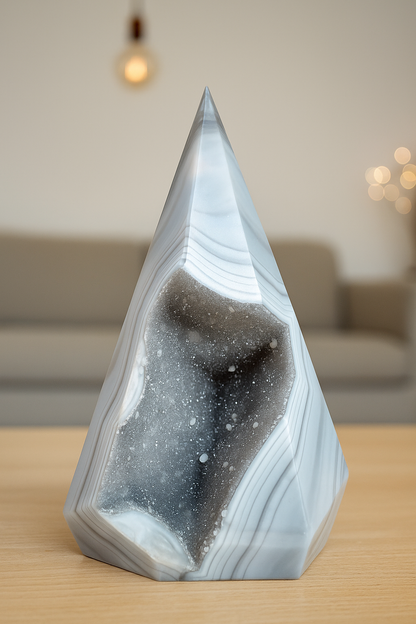 Achat-Geode Uruguay 13,3 cm – Traumstück kaufen 💎