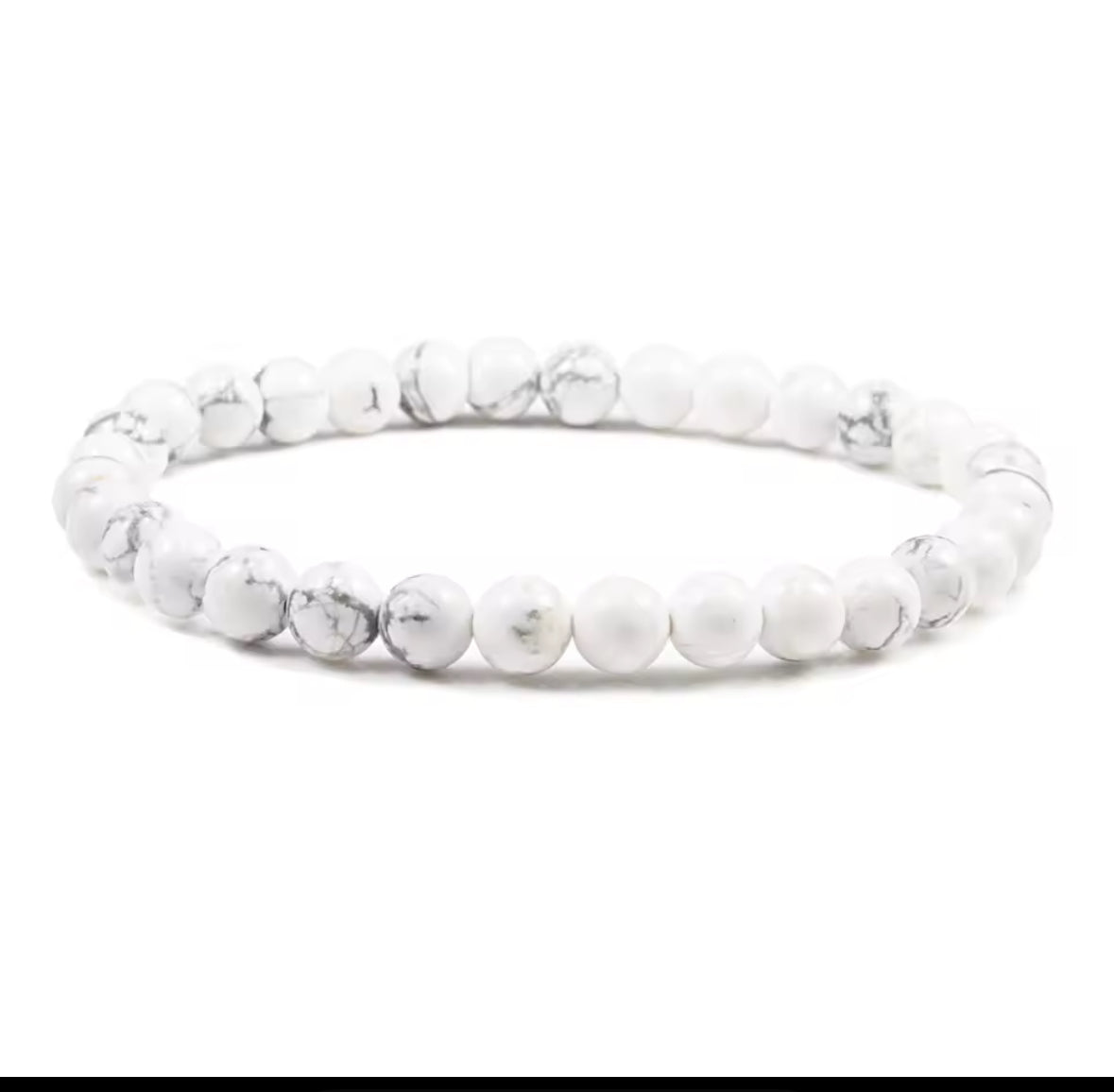 Howlit Armband – Sanfter Begleiter für Ruhe & Balance | Edelsteinarmband