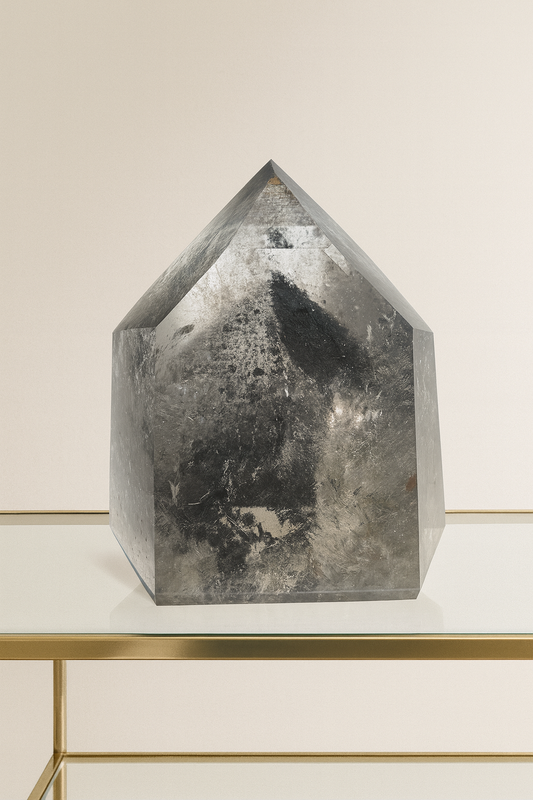Schwarze Phantom Spitze (sehr klar) 🖤 - 11.1cm, 860g