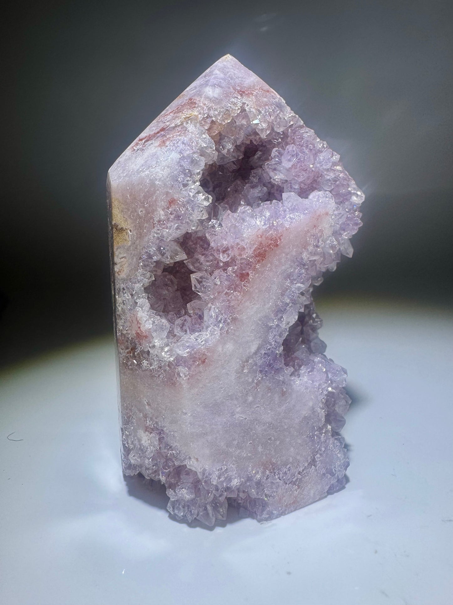 Bezaubernder Pink Amethyst aus Brasilien - 10cm, 358g