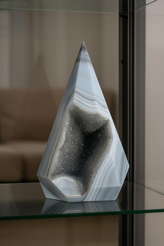 Achat-Geode Uruguay 13,3 cm – Traumstück kaufen 💎