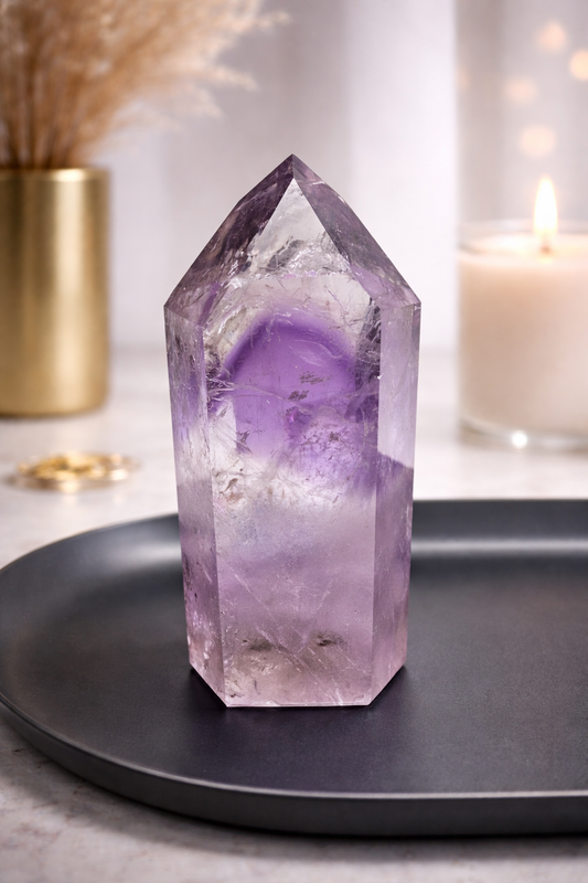 Phantom Amethyst (ultra klar) 💜 - 8.9cm, 161g