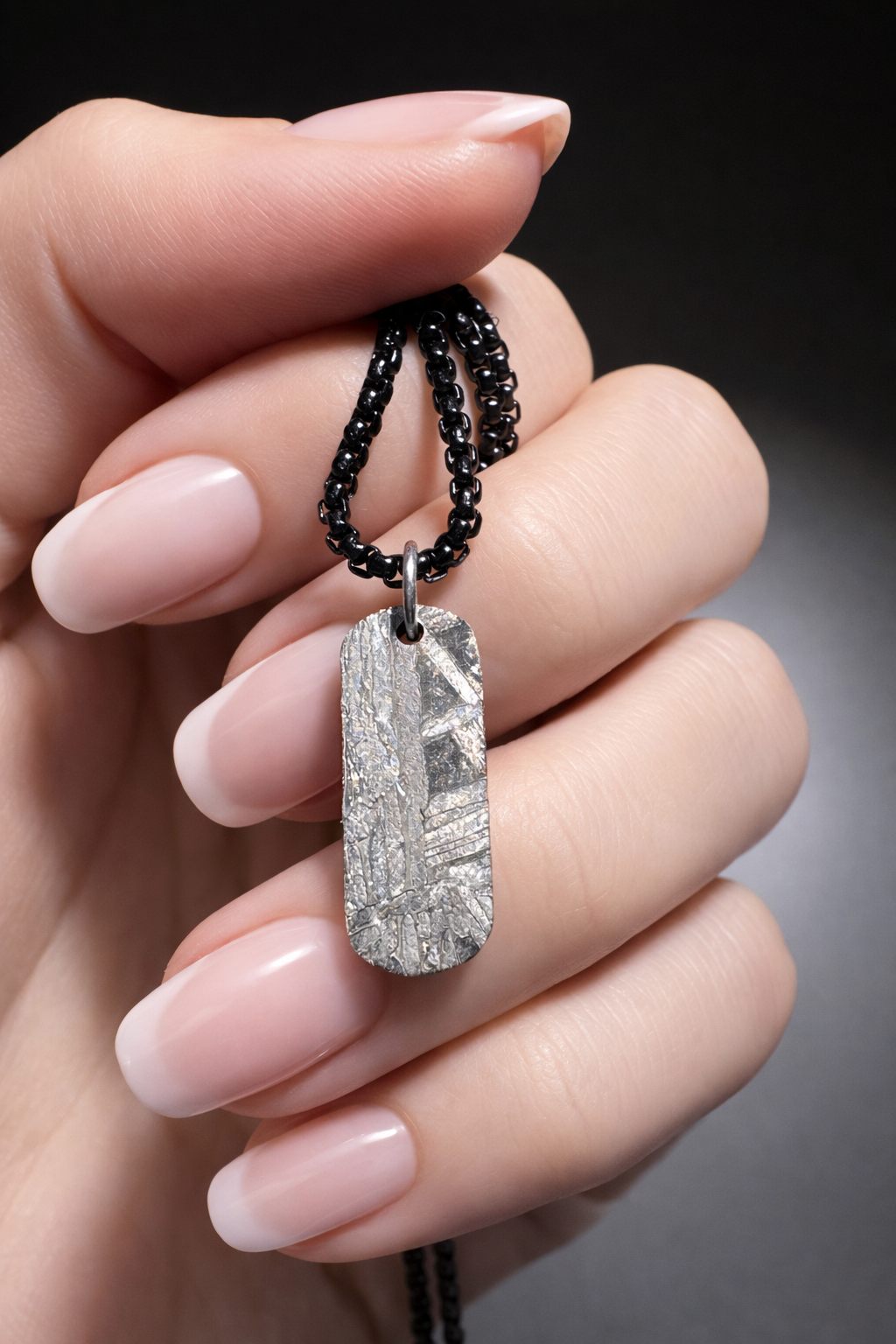 Kosmische Aletai-Meteorit-Plakette mit einzigartigem Wittmannstättenmuster