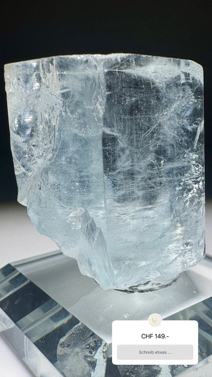 Exklusiver klarer Aquamarin 💎 – 1A Qualität