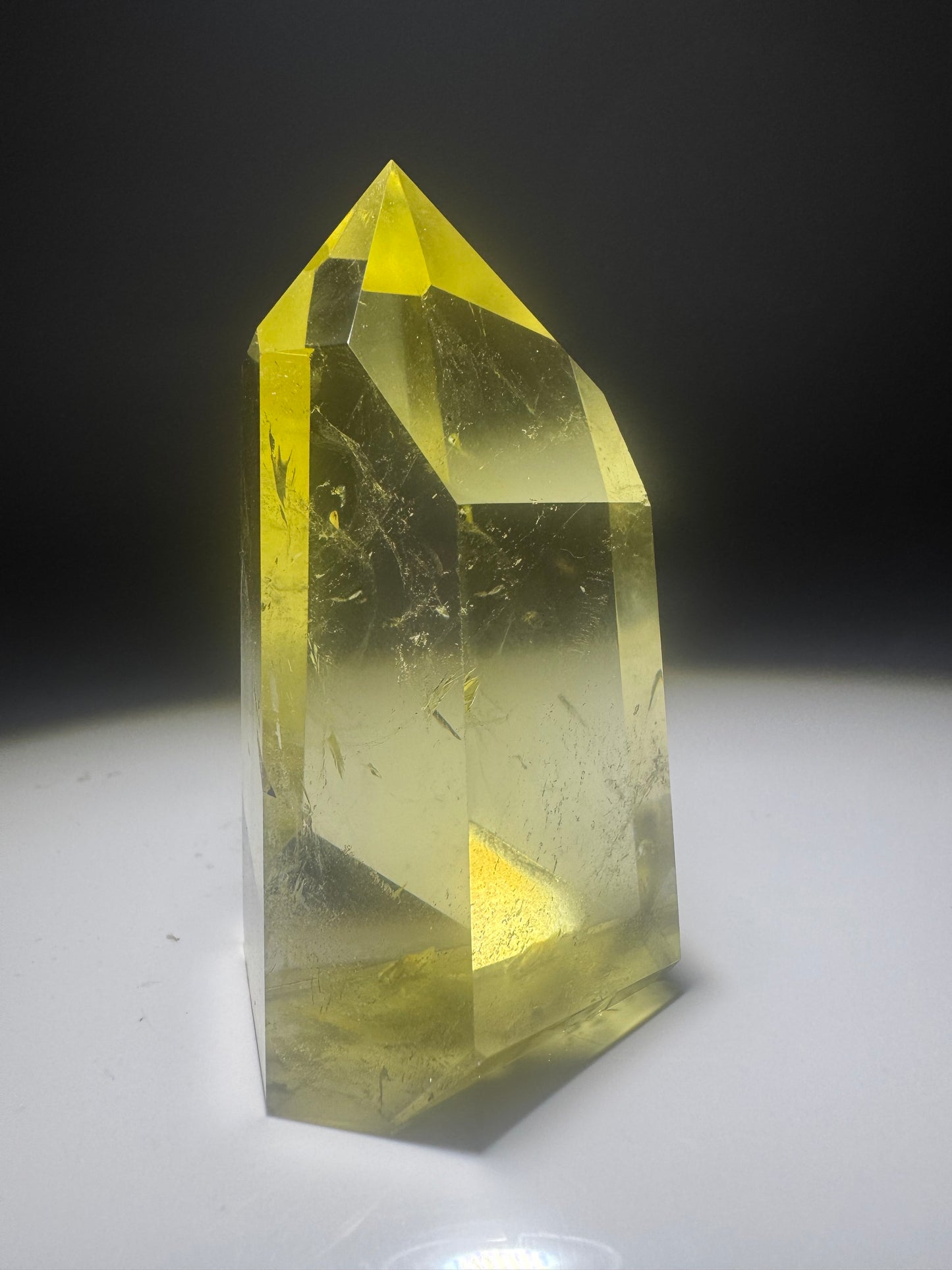 Citrin Spitze (extra klar) - 7cm, 123g