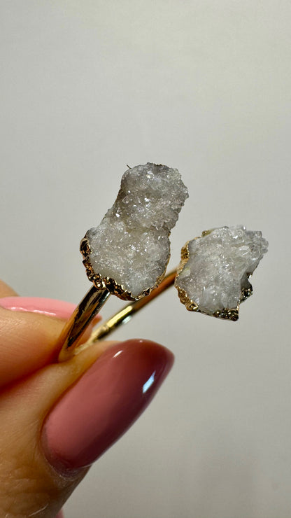 Bezaubernder Ring mit Bergkristall 💎 (grössenverstellbar)
