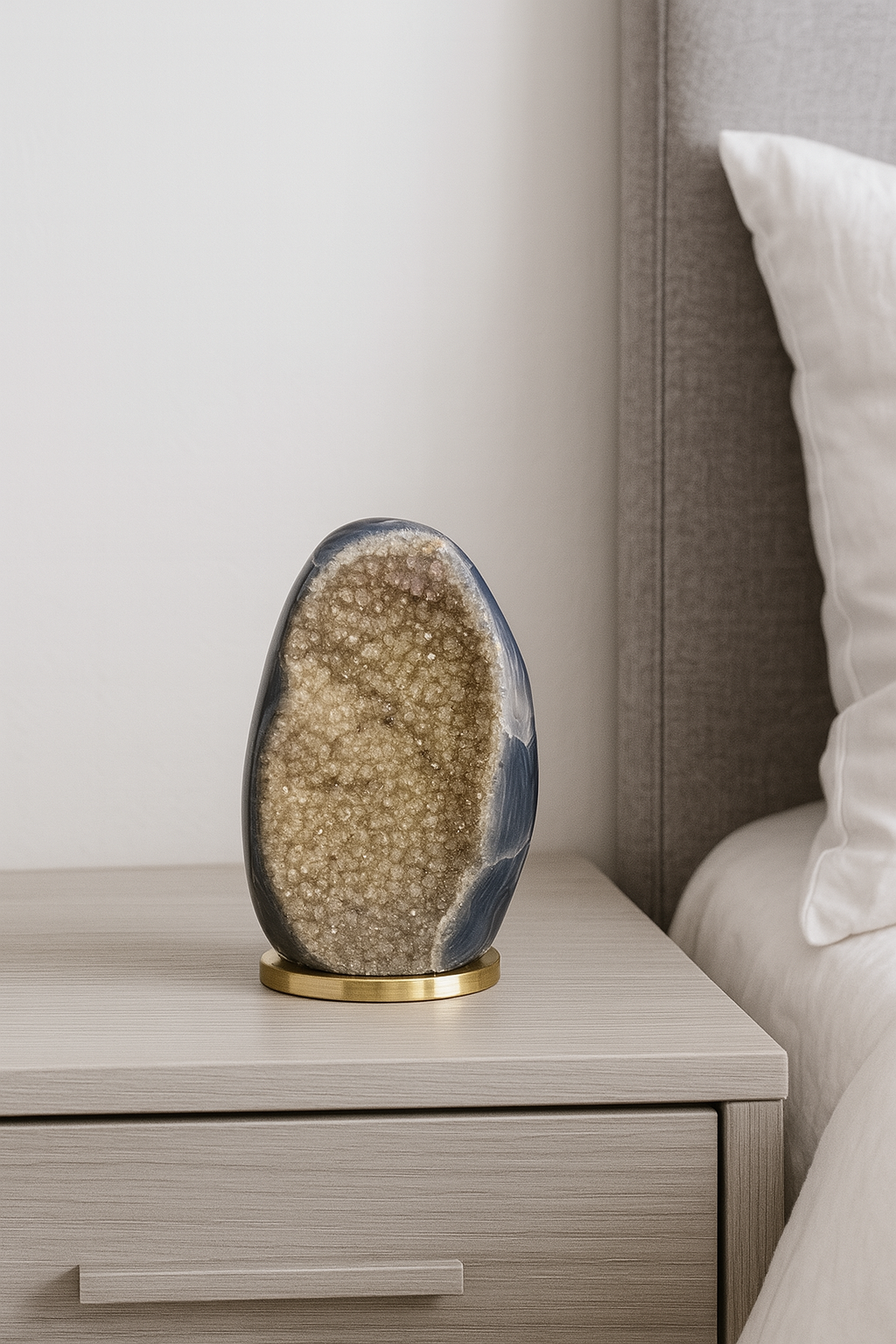Seltener goldener Amethyst - 8cm, 295g