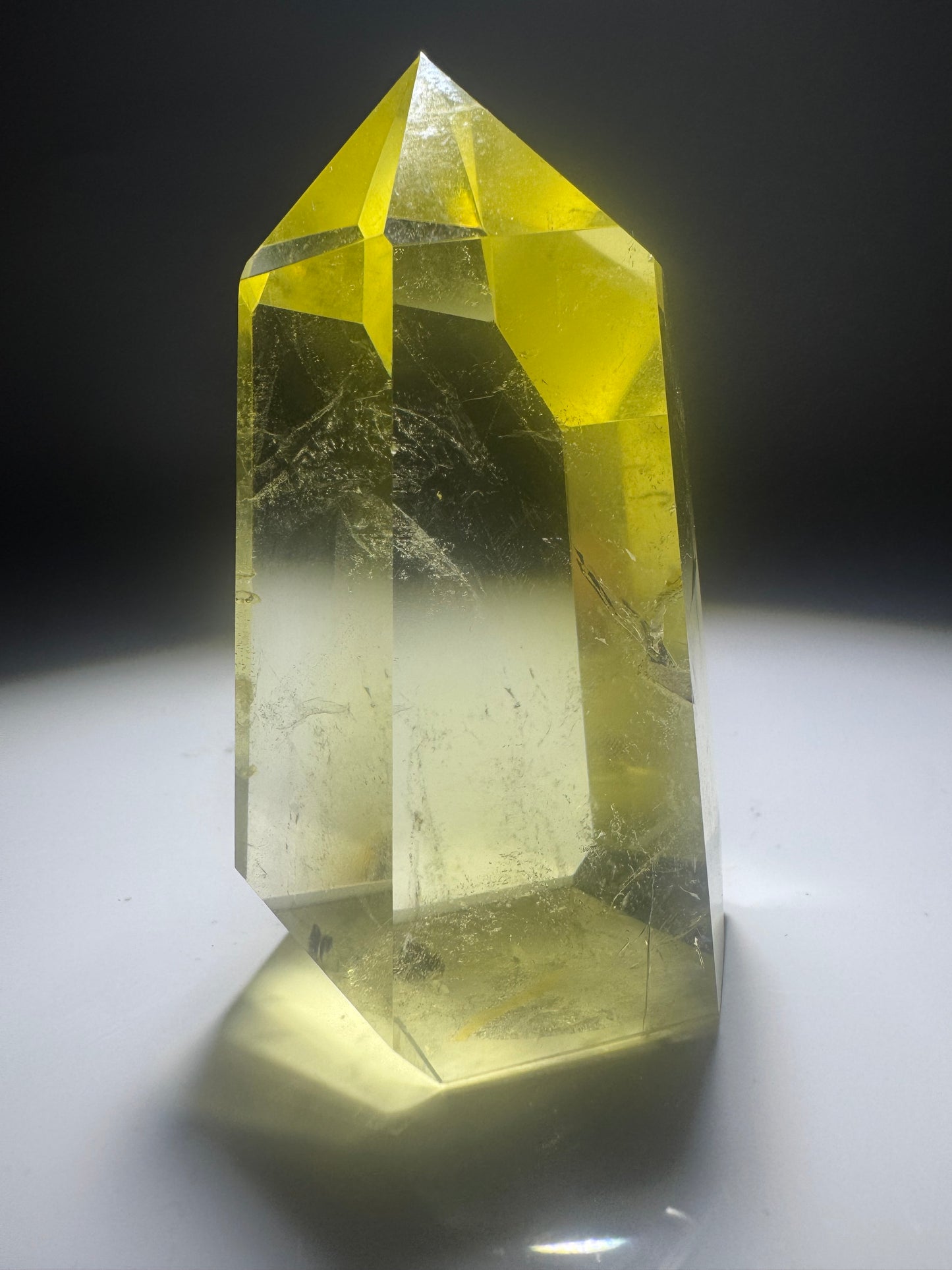 Citrin Spitze (extra klar) - 7cm, 123g