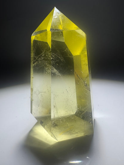 Citrin Spitze (extra klar) - 7cm, 123g