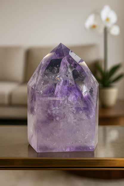 Phantom Amethyst, Premiumqualität 10.4 cm, 505 g, Brasilien