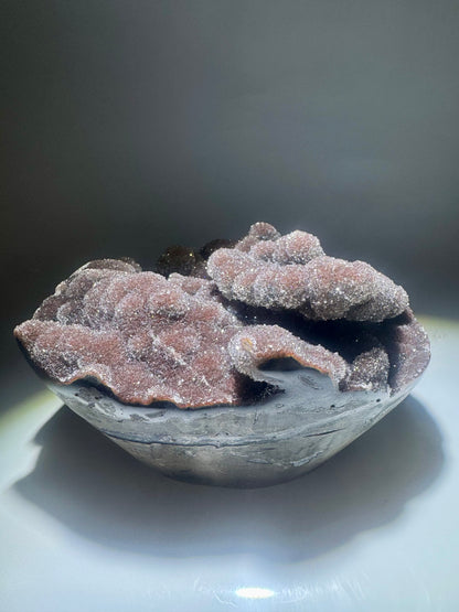 Traumhafter weinroter Amethyst Cupcake - 12cm